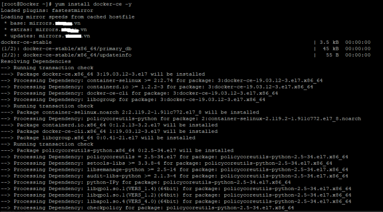 Hướng dẫn cài đặt Docker CE trên CentOS 7 | Hotline: 0972710812