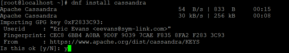 Cách Cài đặt Apache Cassandra