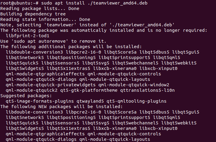 Cài đặt Teamviewer trên ubuntu
