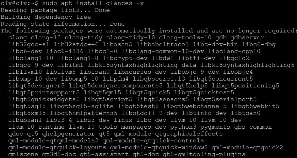 Hướng dẫn cài đặt và sử dụng Glances để giám sát hệ thống Ubuntu 22.04