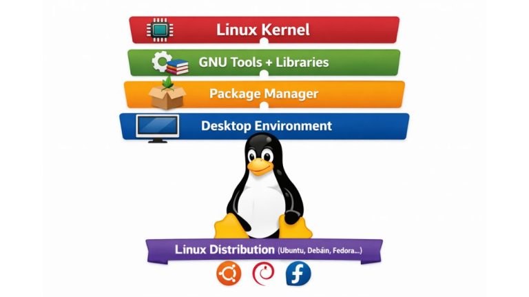 thành phần Linux Distro